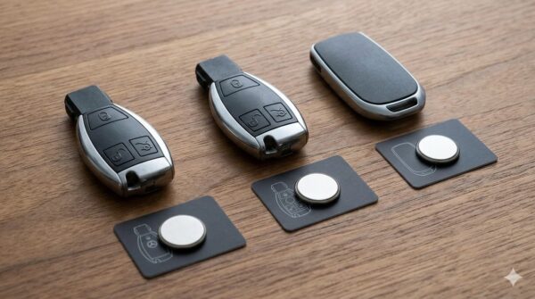 ベンツの鍵 電池交換