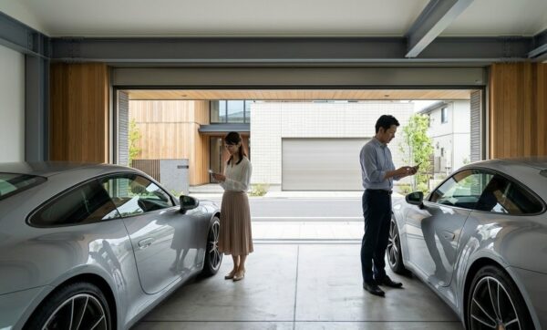 ポルシェ ビルトインガレージ 積水ハウス 間取り