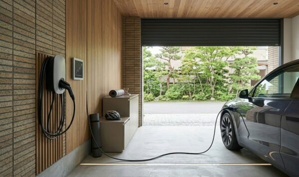 成城学園前 積水ハウス ガレージ 建築