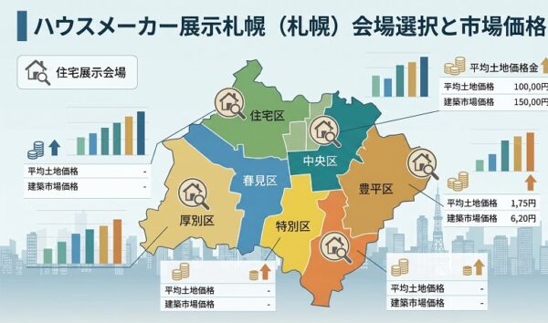 ハウスメーカー 展示場 行く前 札幌