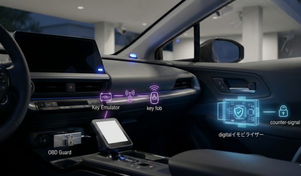 プリウス 盗難 対策 駐車場 センサー