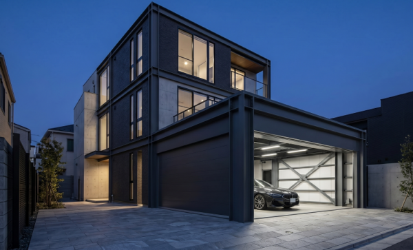 積水ハウス 鉄骨 ガレージ 埼玉