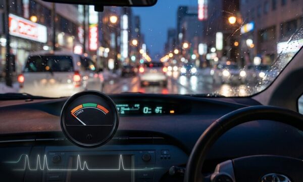 プリウス補機バッテリー充電不足