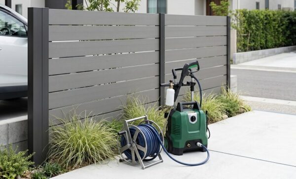 プリウス 洗車 しやすい 庭 外構