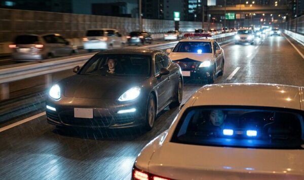 ポルシェ-あおり運転