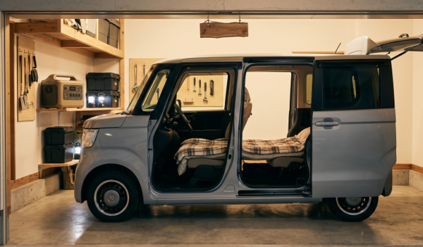  N-BOX 車中泊 自宅 ガレージ 電源